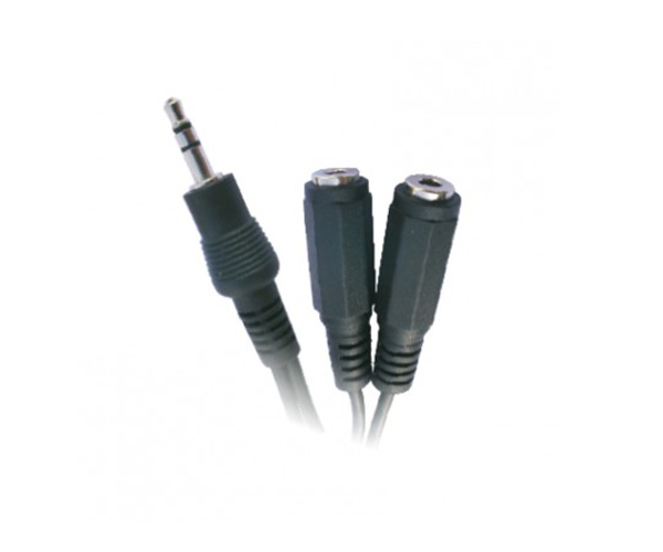 Câble Audio Duplicateur Jack 3.5 Mm Originalia - Neuf - Pour Partage Audio