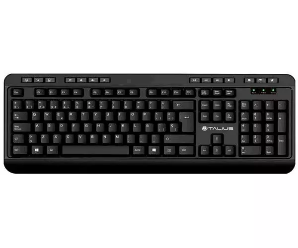Teclado USB Talius Kb-503 Multimedia Negro / TAL-KB503