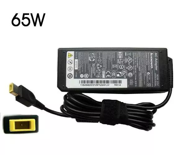 Cargador compatible para port&aacute;til LENOVO 65W 20V 3.25A 11.0x4.5 mm (rectangular) Dayma