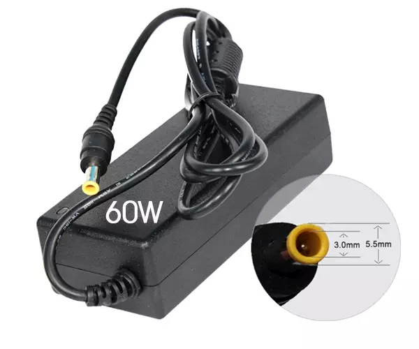 Cargador para port&aacute;til Samsung 60W 19V 3.16A 5.5 mm x 3.0 mm / 0522