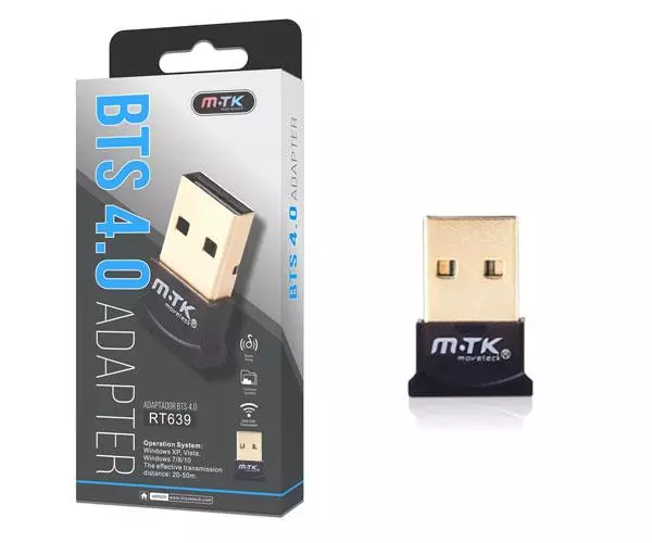 Adaptador Usb Mini Bluetooth 4.0 / RT639 /  MTK