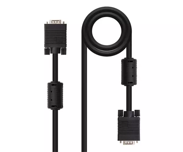 Cable VGA M/M Ferrita / 1.8m / Nanocable / 10.15.0102
