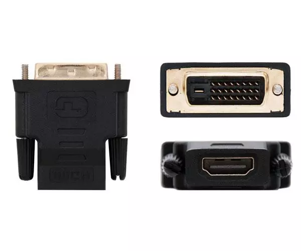 Adaptador Dvi 24+1 Macho a Hdmi Hembra / Nanocable 10.15.0700