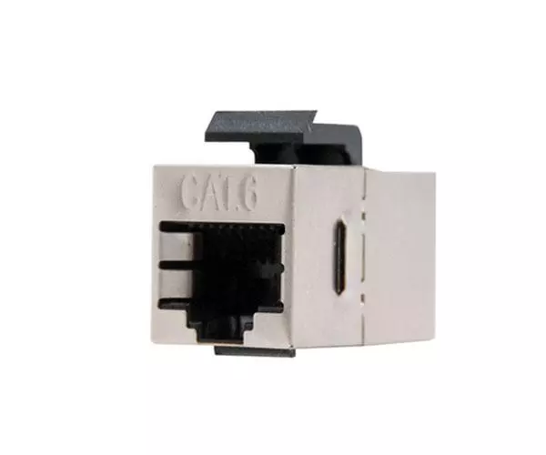 Adaptador empalme RJ45 Stp  h/h Cat.6e   10.21.0503