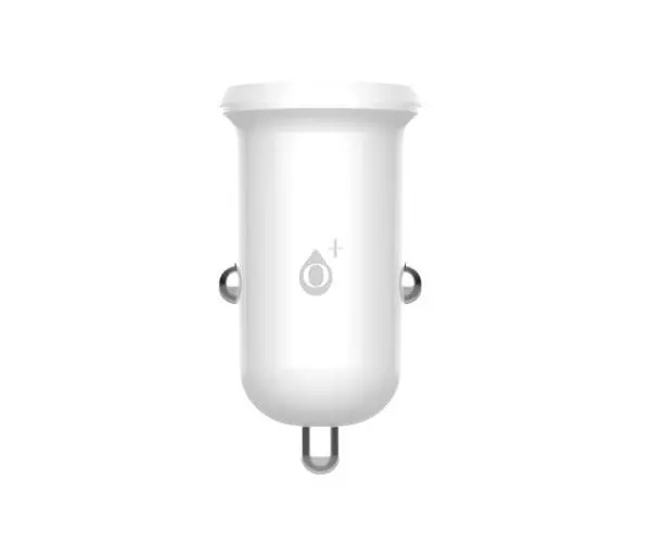 Cargador de coche-mechero Usb x2 / 12w / Blanco / Proteo A5785 / One+