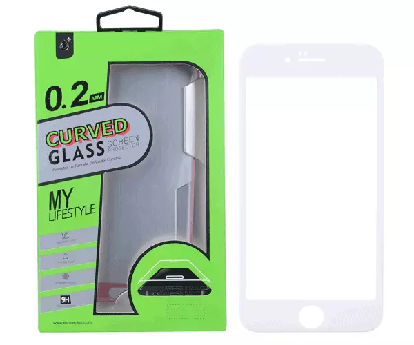Protector pantalla cristal Anti-espia / Iphone 7G/8G / Blanco