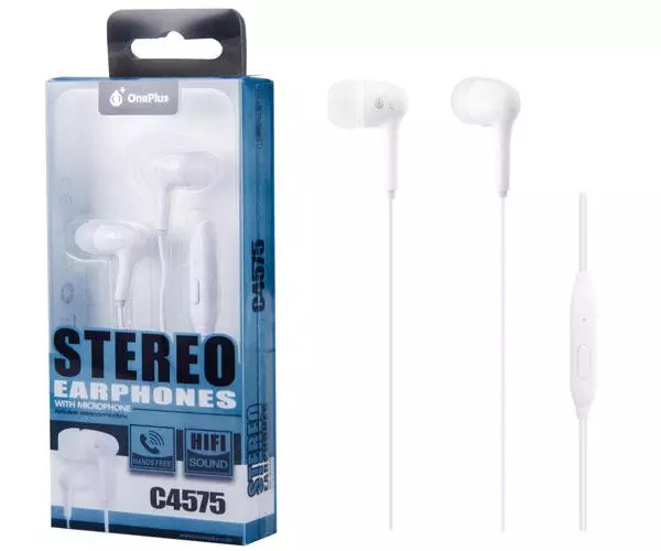 Auriculares con Microfono intrauditivos Bubble C4575 Blanco