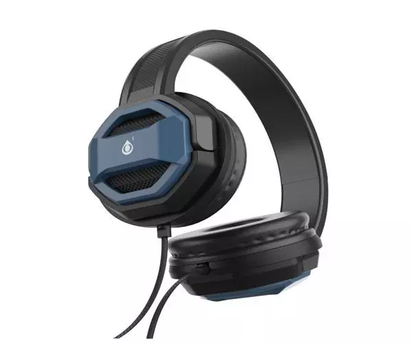 Auriculares Diadema NC3200 / Jack 3.5mm / Microfono / Azul / One +