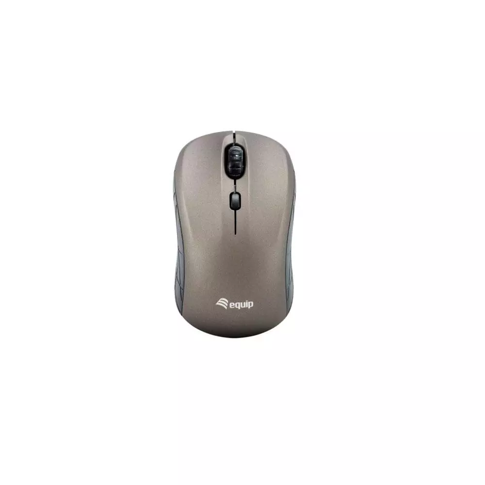 Raton Mini Inalambrico Equip Life Scroll / Optico / 1600 Dpi / Ambidiestro / Gris / 245109