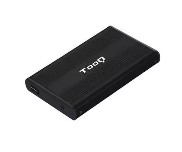 Caja externa aluminio 2.5 USB 2.0 Sata Tooq Negra / TQE-2510B