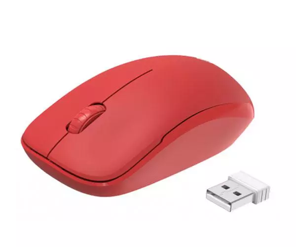 Raton optico inal&aacute;mbrico Cindy Ng6043 / 1000 Dpi / Rojo / One+