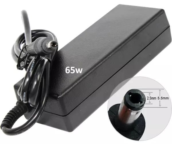 Cargador para port&aacute;til Acer / Asus / Toshiba 65W 19V 3.42A 5.5 mm x 2.5 mm / 3452