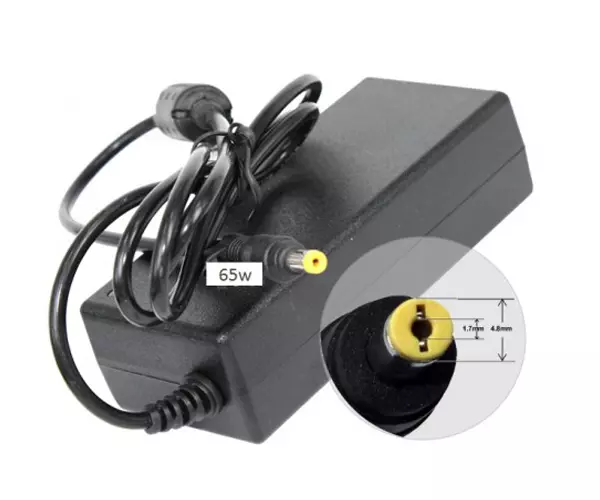 Cargador compatible para port&aacute;til HP / Compaq 65W 18.5V 3.5A 4.75 mm  x 1.7 mm / 3541