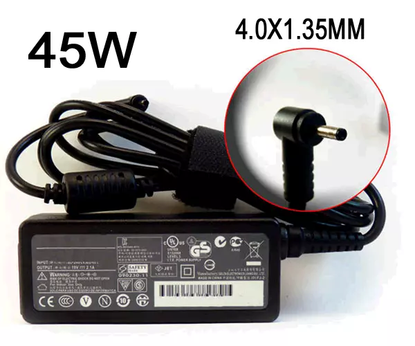 Cargador para port&aacute;til Asus 45W 19V 2.37A 4.0 mm x 1.35 mm / 3592