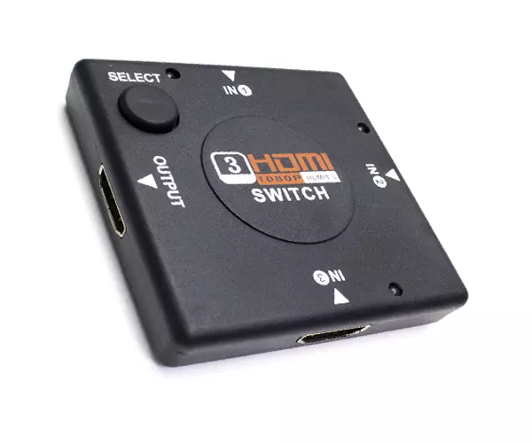 Switch HDMI 3x1 / Soporte 3D / Hdcp 1.2 / Bulk
