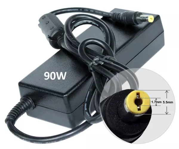 Cargador compatible para port&aacute;til ACER / ASUS / TOSHIBA 90W 19V 4.74A 5.5x1.7 mm Dayma