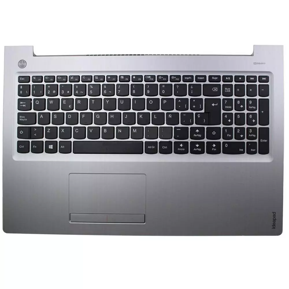 Top case + Teclado compatible para port&aacute;til LENOVO 310-15IKB Plata