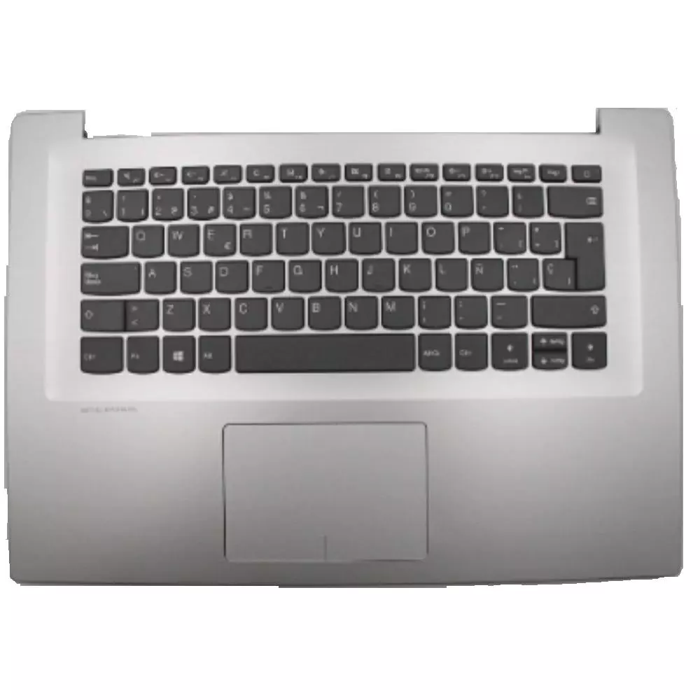 Top case + Teclado compatible para port&aacute;til LENOVO 320S-15IKB Plata