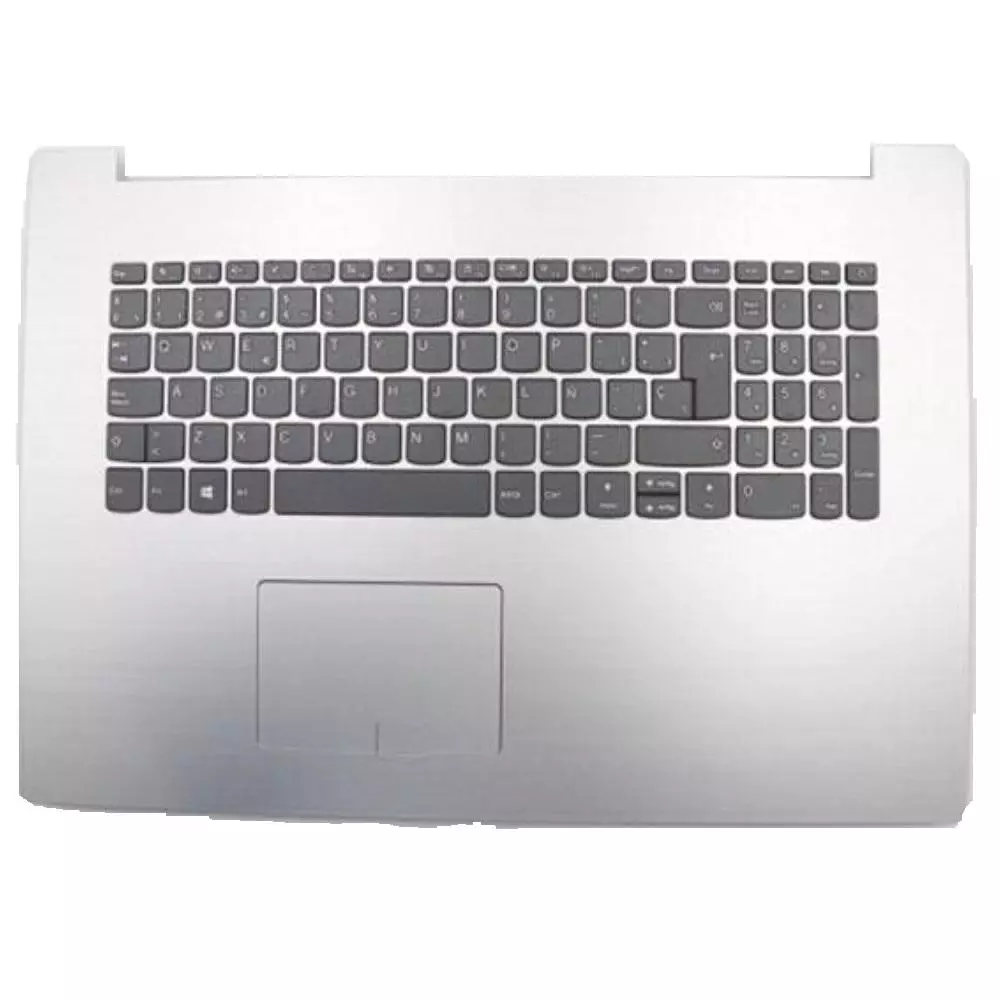 Top case + Teclado compatible para port&aacute;til LENOVO 320-17ABR Plata