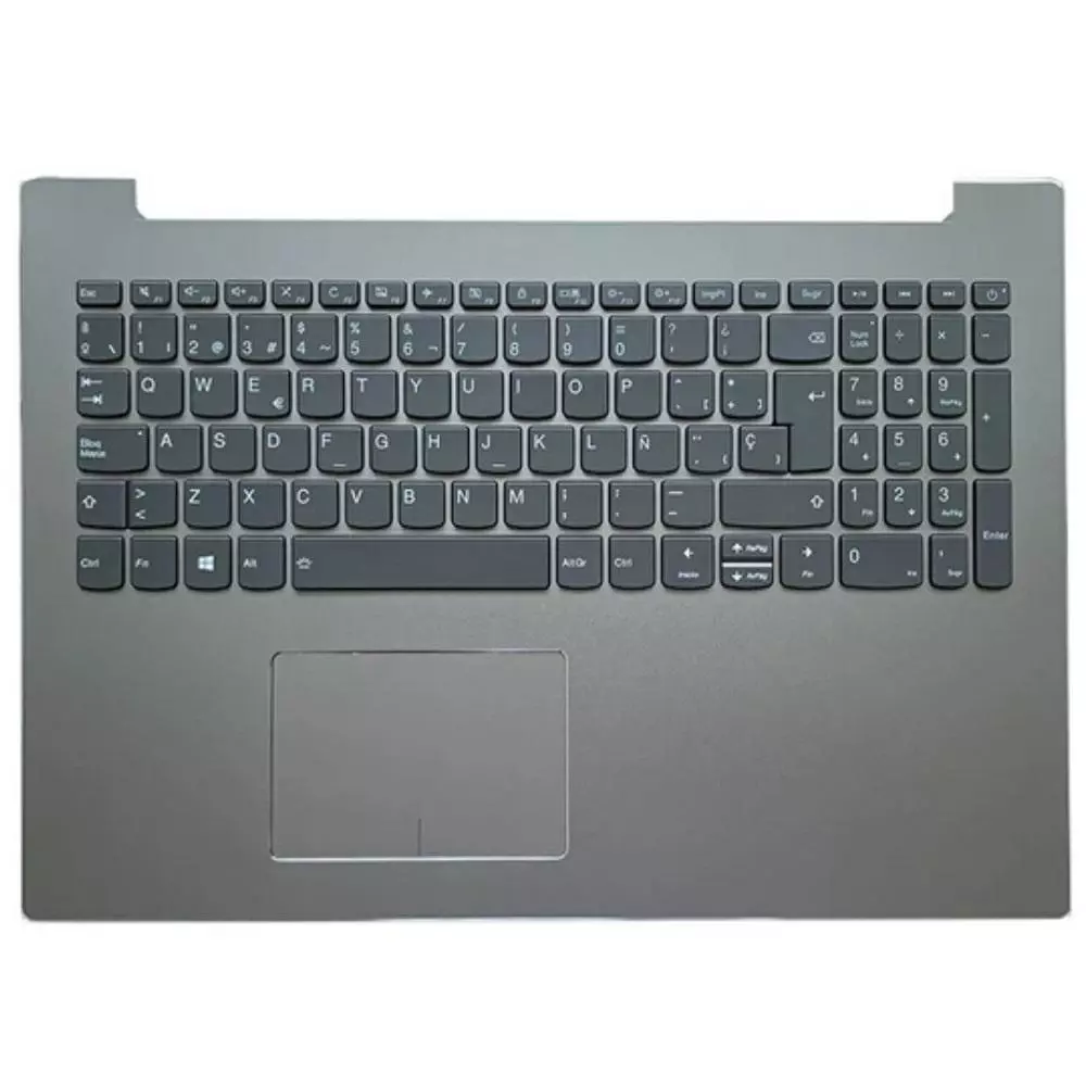 Top case + Teclado compatible para port&aacute;til LENOVO 520-15IKB Gris
