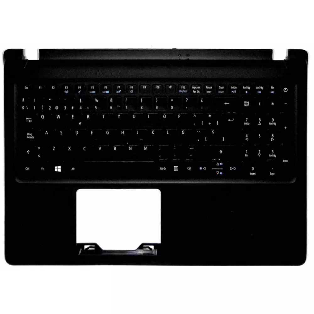 Top case + Teclado compatible para port&aacute;til ACER ES1-523 Negro