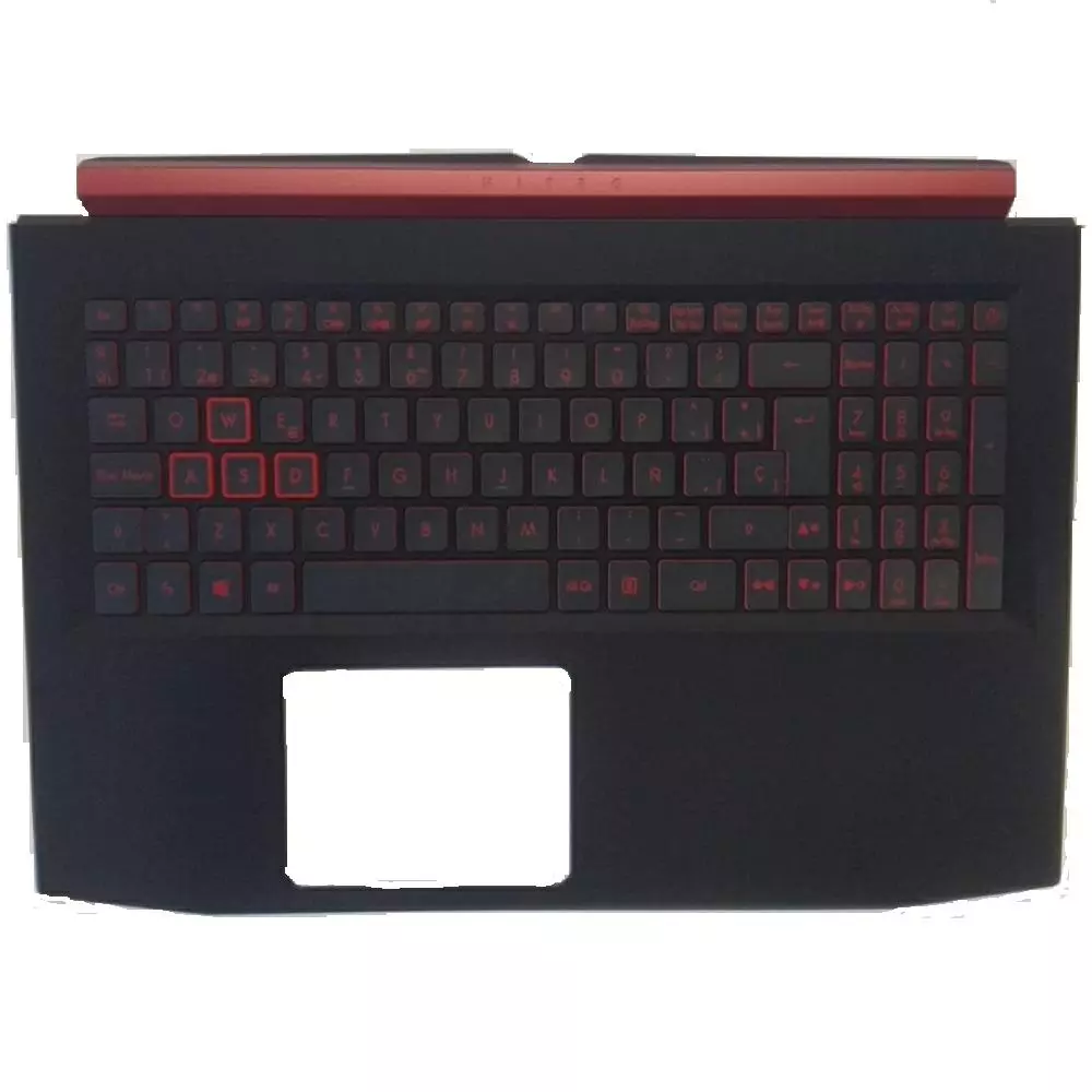 Top case + Teclado compatible para port&aacute;til ACER AN515 Negro