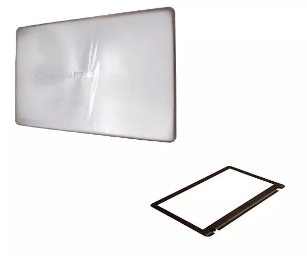 LCD Cover + Bezel compatible para port&aacute;til ASUS X540 Plata