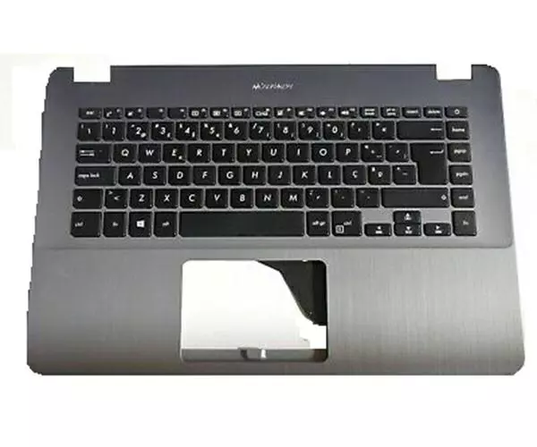 Top case + Teclado compatible para port&aacute;til ASUS F505BA Plata