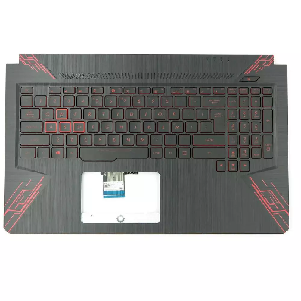 Top case + Teclado compatible para port&aacute;til ASUS FX504GD Negro