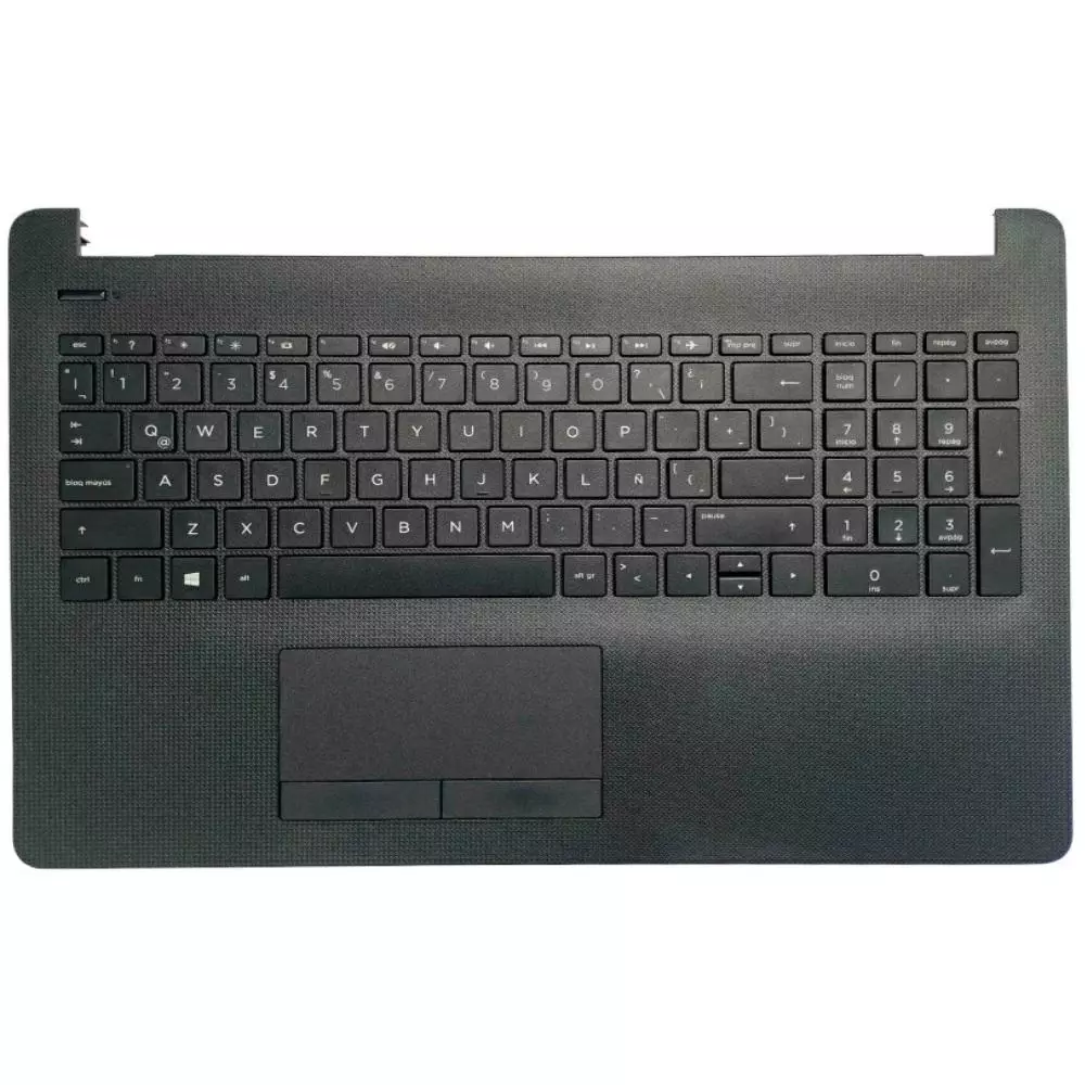 Top case + Teclado compatible para port&aacute;til HP 15-BS / 15-BW Negro mate