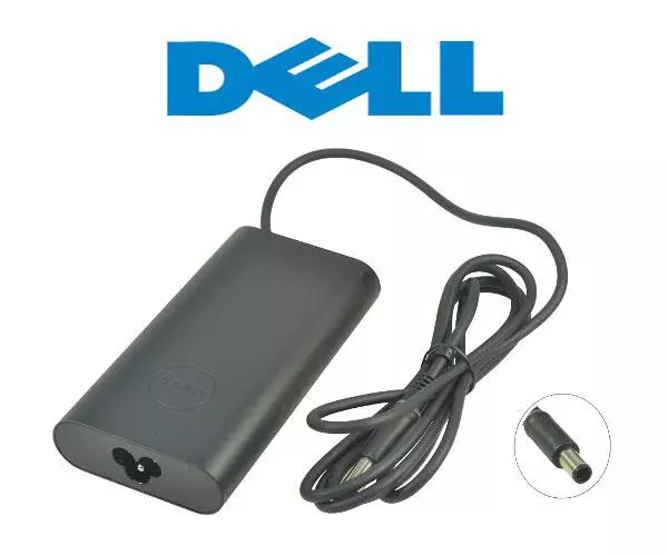 Cargador original para port&aacute;til DELL 90W 19.5V 4.62A 7.4x5.0 mm