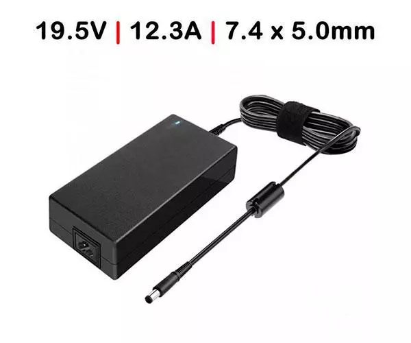Cargador compatible para port&aacute;til DELL 240W 19.5V 12.3A 7.4x5.0 mm Dayma