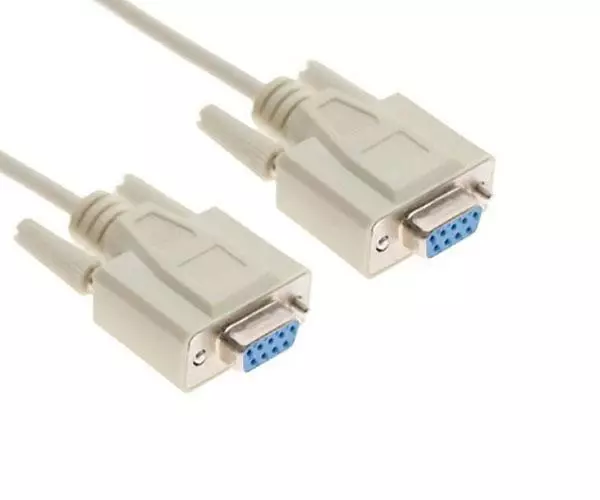 Cable serie null modem db9 h/h 1.8m  10.14.0602
