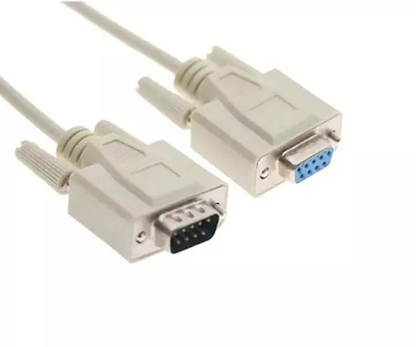 Cable serie null modem db9 M/H 1.8m   10.14.0502