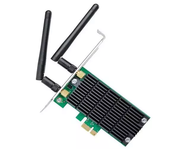 Tarjeta de red PCI-E Wifi Archer T4E Dual Band ac1200 2 antenas desmontables TP-Link