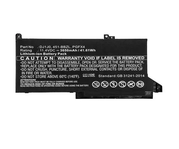 Bater&iacute;a compatible para port&aacute;til DELL Latitude 12 7280 11.4v 3650mah