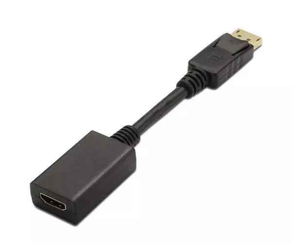 Adaptador DisplayPort a HDMI  M/H / 15cm / Negro / Nanocable  10.16.0502