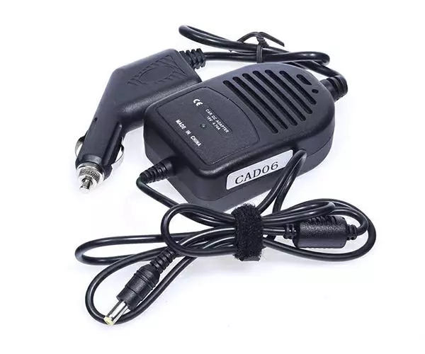 Cargador de coche-mechero para port&aacute;til Acer Asus Toshiba 90W 19V 4.74A 5.5 mm x 1.7 mm Greencell / CAD06 / DESCATALOGADO