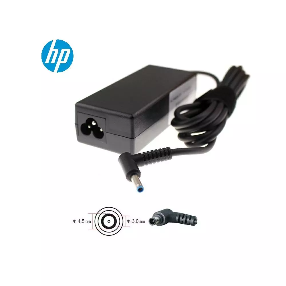 Cargador original para port&aacute;til HP 45W 19.5V 2.31A 4.5x3.0 mm