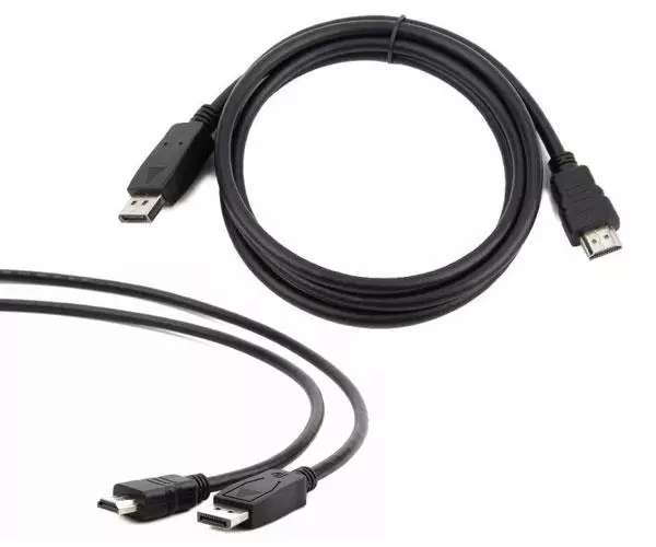 Cable DisplayPort 1.1 a HDMI  M/M 3m / 2K 30hz / Cablexpert cc-dp-hdmi-3m