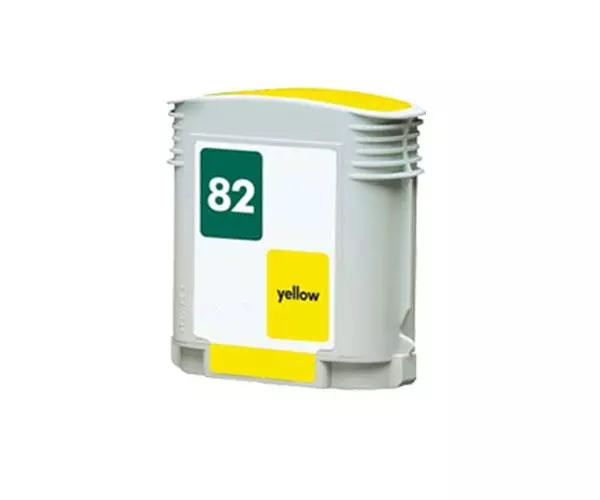 Tinta gen&eacute;rica para HP n82 Amarillo C4913A 69ml