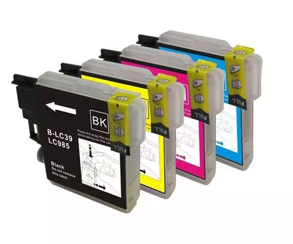 Tinta gen&eacute;rica para BROTHER LC985Y Amarillo