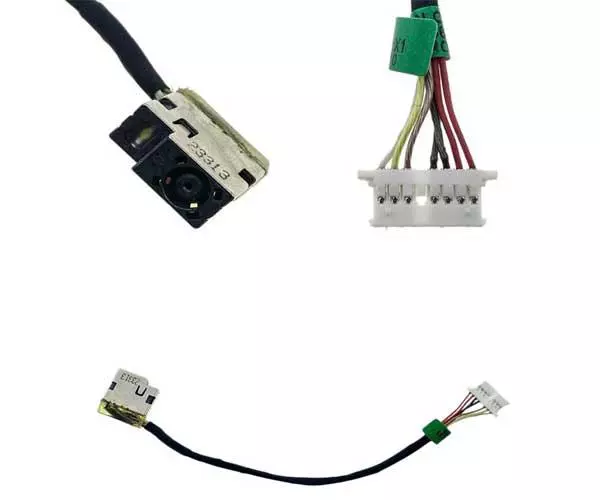Dc-Jack compatible para portatil HP omen 15-a / 15-ac / 15-ax / 15-AY / 15-ax001np / Hp 255 / 12.5cm Aprox. / 7 Pines / 799736-f57