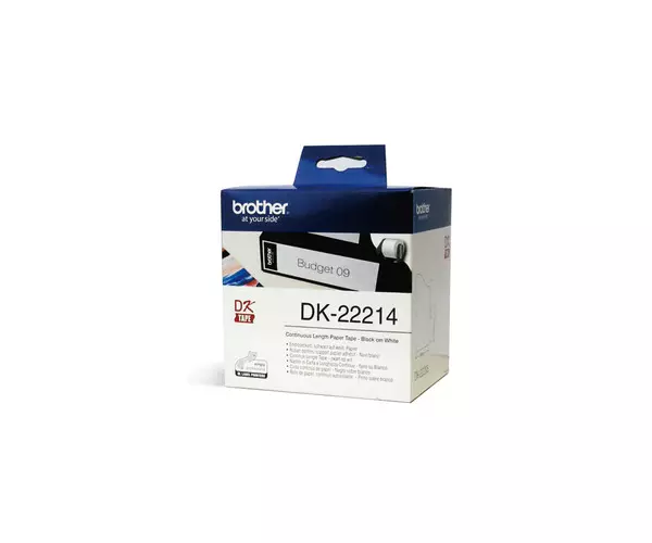 Etiquetas Original Brother Dk22214 Blanca 12mm