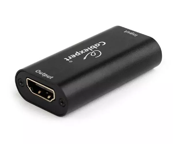 Repetidor Hdmi Hd H/H / Hasta 40 Metros / FHD 1080p / 4K 2160p / Cablexpert Drp-hdmi-02