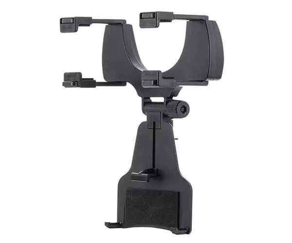 Soporte de coche para Movil Espejo retrovisor 3.5 - 6.8 Pulgadas  / E6279 / Negro / 200332