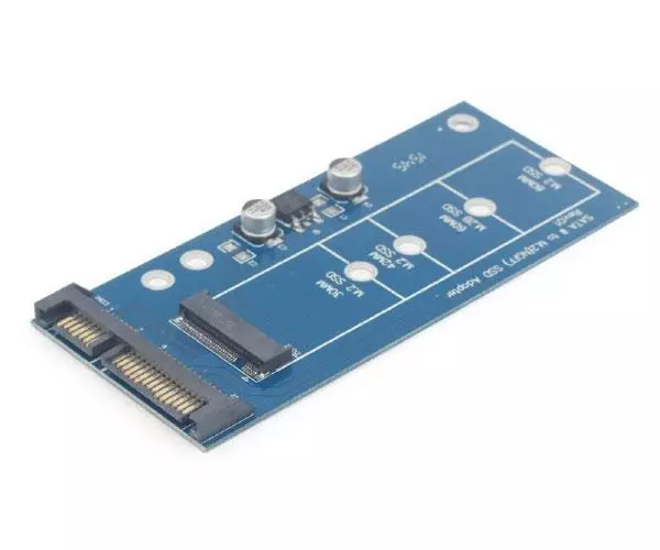 Adaptador M.2 Sata 3.0 a Micro sata 1.8" SSD  /  ee18-m2s3pcb-01