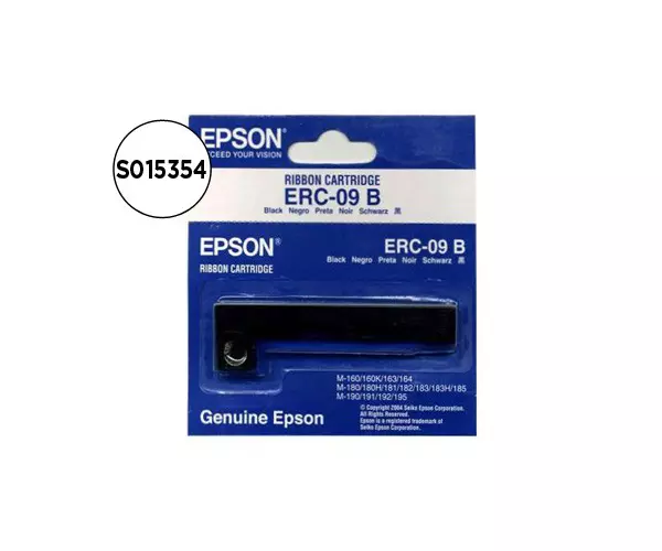 Cinta original Epson Erc09 negro / m160 / m164 / m180 / hx20