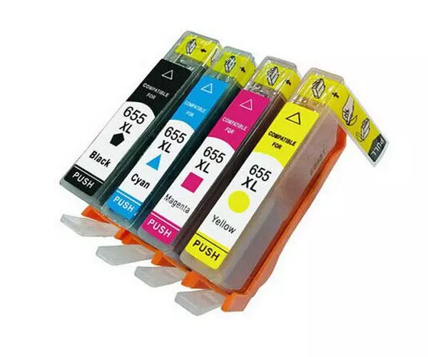 Tinta gen&eacute;rica para HP N655 xl amarillo cz112ae