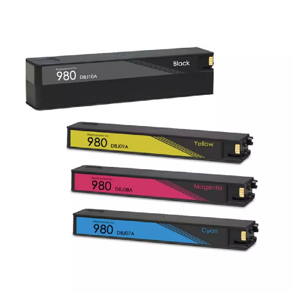 Tinta gen&eacute;rica para HP N980 XL Cian  D8J07A